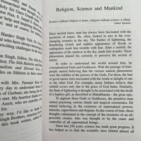 Science And Sikhism