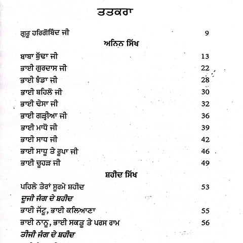 Sri Guru Hargobind Sahib Ji De Samay De Sikh | ਸ੍ਰੀ ਗੁਰੂ ਹਰਿਗੋਬਿੰਦ ਸਾਹਿਬ ਜੀ ਦੇ ਸਮੇਂ ਦੇ ਸਿੱਖ