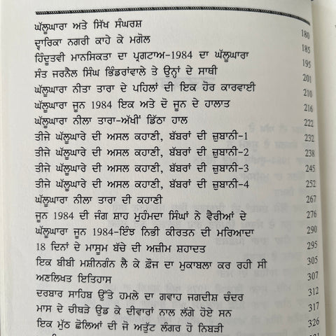 1984 Teeja Ghallughara | ੧੯੮੪ ਤੀਜਾ ਘੱਲੂਘਾਰਾ