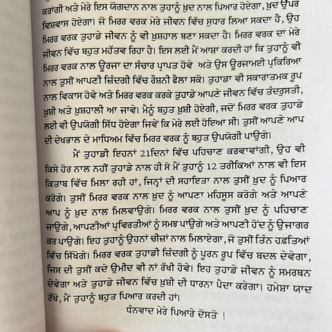 Mirror Work | ਮਿਰਰ ਵਰਕ