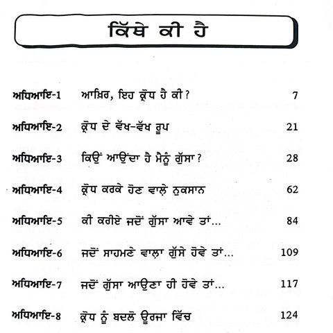 Karodh To Shutkara | ਕ੍ਰੋਧ ਤੋਂ ਛੁਟਕਾਰਾ