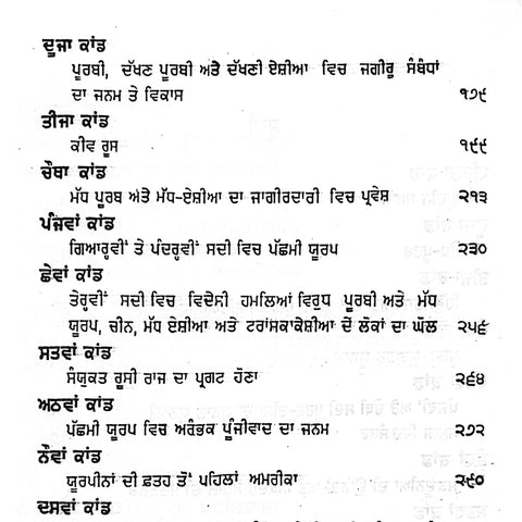 Vishav Itehaas | ਵਿਸ਼ਵ ਇਤਿਹਾਸ