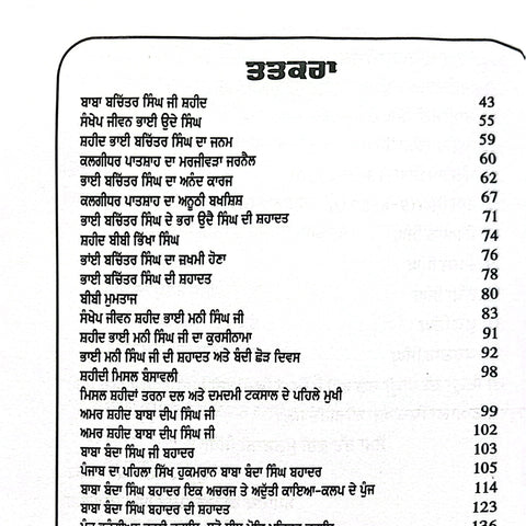 Jeewan Baba Bachitar Singh Ji Shaheed | ਜੀਵਨ ਬਾਬਾ ਬਚਿੱਤਰ ਸਿੰਘ ਜੀ ਸ਼ਹੀਦ