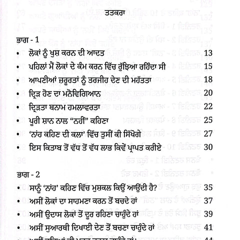 Naa Kehan Di Kala | ਨਾਹ ਕਹਿਣ ਦੀ ਕਲਾ