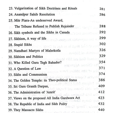 Sikh Religion And Politics