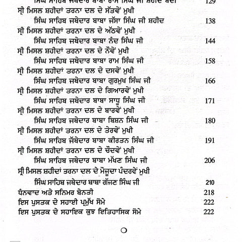 Tawareekh Nihang Singhan ਤਵਾਰੀਖ਼ਿ ਨਿਹੰਗ ਸਿੰਘਾਂ