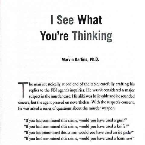 What Every Body Is Saying