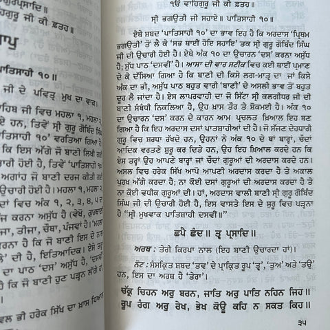 Jaap Sahib Steek | ਜਾਪੁ ਸਾਹਿਬ ਸਟੀਕ