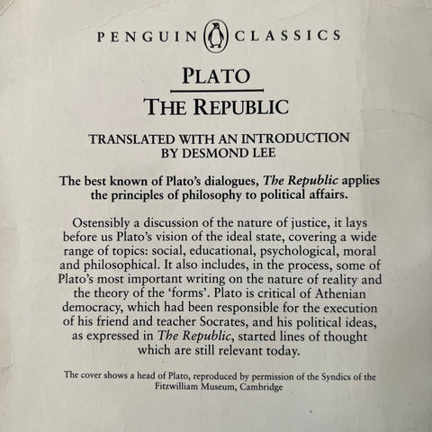 The Republic by Plato